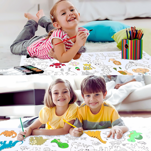 MagicCanvas Roll™ - Uninterrupted Doodle Fun for Visionary & Innovative Kids