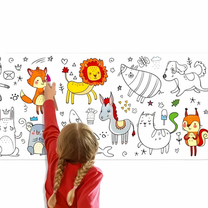 MagicCanvas Roll™ - Uninterrupted Doodle Fun for Visionary & Innovative Kids